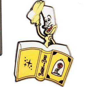Disney Princess Books Surprise Box Collectible Lapel Pin - Beauty & the Beast